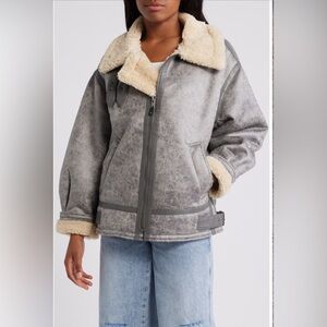Urban Outfitters UO NWT BDG Size Large Grey Jacket
